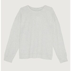 Oak + Fort Light Heather Gray Crewneck Sweatshirt